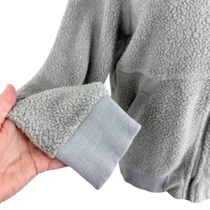 Patagonia Shearling Hoodie Full Zip Grey Sz S thumbnail 8