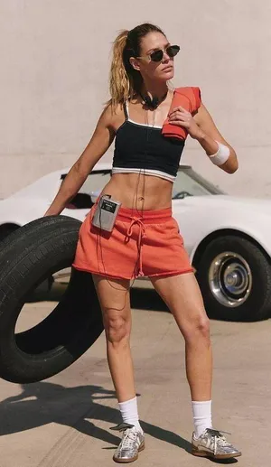 NWT Free People Time After Time Set In Flame Current Color on Free People $98 thumbnail 3