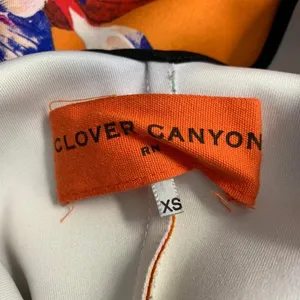 Clover Canyon Prism Orchid Neoprene‎ Dress Orange thumbnail 8