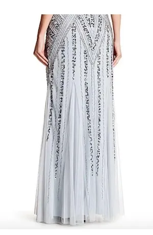 Marina embellished gown Size 4 thumbnail 4