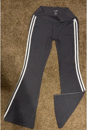 Splits59 Raquel Flared Leggings High-Waisted Grey Long thumbnail 4
