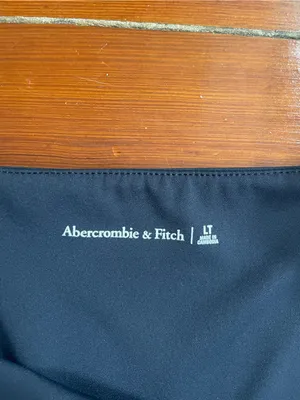 Abercrombie & Fitch Mini Skort Dress Black & White Tennis Athletic Golf Sz LT 🧡🎀 thumbnail 11