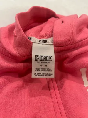Victoria's Secret PINK Zip Up Hooding Jacket - Size Medium thumbnail 5