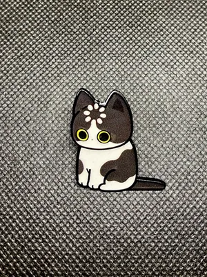 Kitty Loading Data Enamel Pin/Magnet - Who Knows What Goes On In There? Pick One thumbnail 7