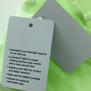 Lululemon Free to Be High-Neck Longline Bra Wild Light Support A/B Faded Zap S6 thumbnail 9