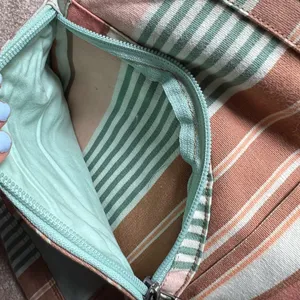 Y2K /coastal /pastel French Connection Canvas Tote Bag FCUK thumbnail 7