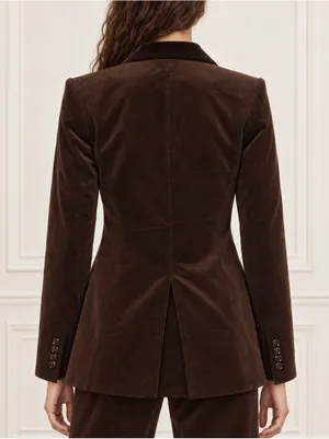 Veronica Beard Capucine Dickey Brown Corduroy Blazer Jacket Size 2 NWT thumbnail 13
