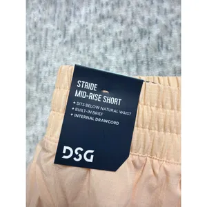DSG Womens Stride Mid-Rise Running Shorts Illuminated Peach Medium DAW14200R NEW thumbnail 5