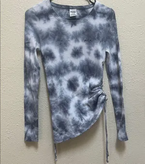 Pink Victoria Secret Tie-Dye Long Sleeve Top thumbnail 8