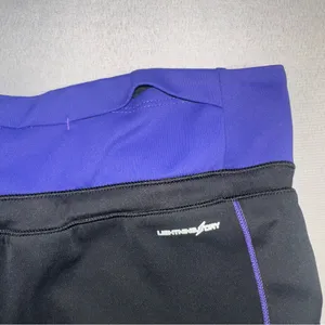 New Balance Lightning Dry Running Shorts Women’s Size Lg Purple Black 3.5in thumbnail 4