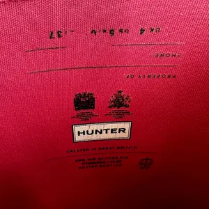 Hunter Original Tall Gloss Rain Boots Buckle Waterproof Rubber Military Red 5 thumbnail 6