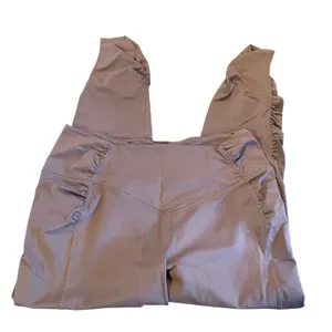 FP Movement Free People Brown Ruched‎ High Waisted Leggings XL OB1776321 Active thumbnail 1