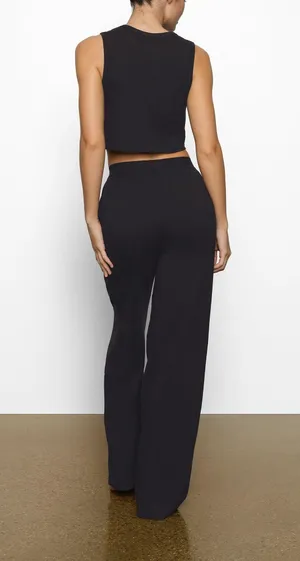 SKIMS Boyfriend loose Pant Black/Onyx M NWT thumbnail 4