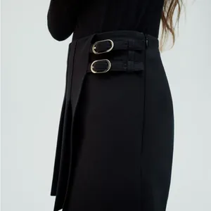 ZARA Side Buckle Skort thumbnail 4