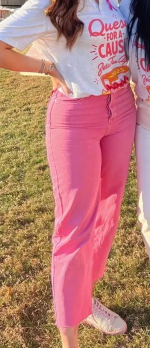 Pink Jeans Size 28 thumbnail 1