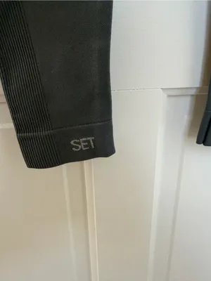 SET Active Gray‎ Seamless High Rise Leggings Size Small thumbnail 3