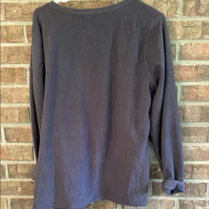 Old Navy Gray Relaxed lightweight Microfiber Sweatshirt thumbnail 3
