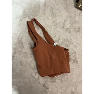 FP Movement Women's Square Neck Sports Bra Cocoa Brown Size L thumbnail 6