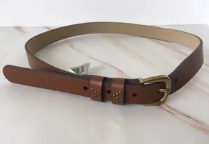 Leather Belt Brown thumbnail 1