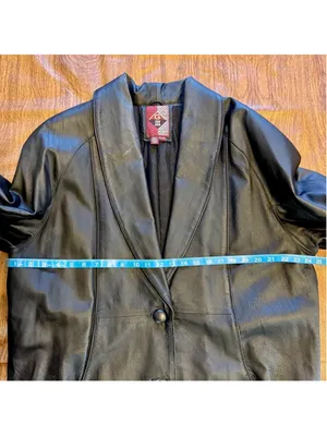 Vintage Women's G-III Leather Coat XL Black Full-Length Long Lined Insulated thumbnail 8