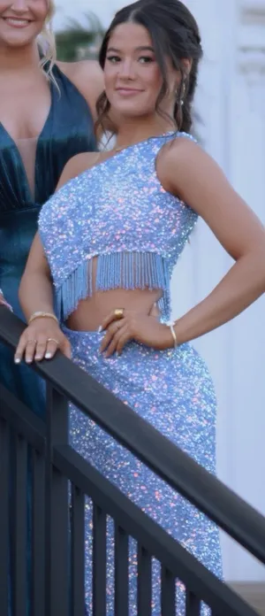A prom dress Blue Size 0 thumbnail 1
