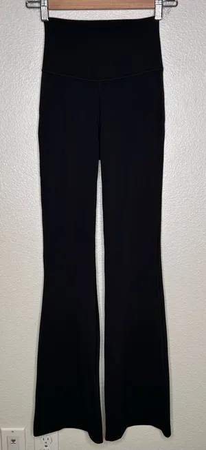 Lululemon Groove Super-High-Rise Flared Pant *Nulu Black 2 thumbnail 1
