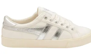 Gola Coaster Silver Sneaker White Size 8.5 thumbnail 1