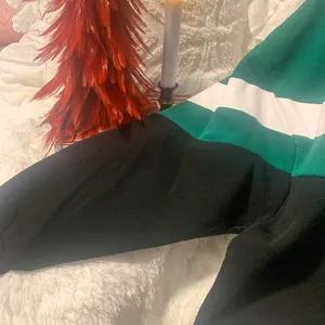 Women’s Cropped Hoodie Sweatshirt Green Size 1X thumbnail 5