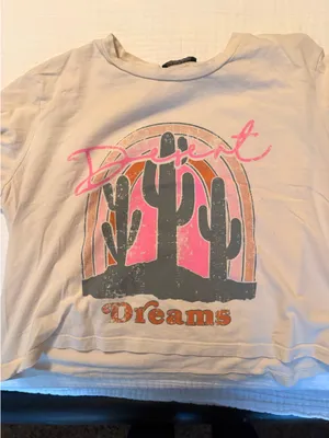 Graphic Tee Tan thumbnail 1