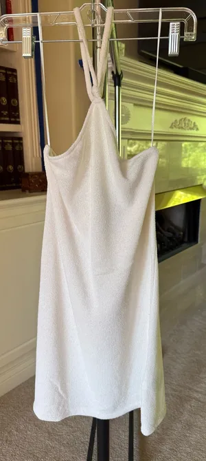 H&M Divided Detail Halter Neck Dress thumbnail 1