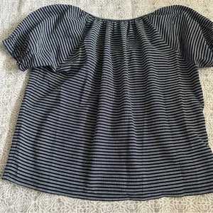 Madewell Texture And Thread Peasant Top In Stripe thumbnail 8
