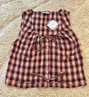 American Eagle Plaid Top thumbnail 1