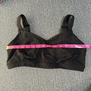 Lululemon Run:Engage Black Bra thumbnail 13