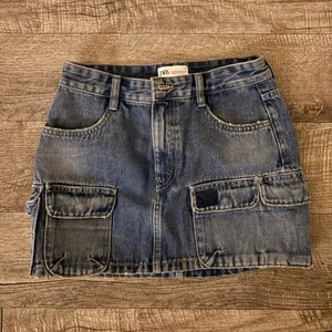 Zara denim skirt thumbnail 2