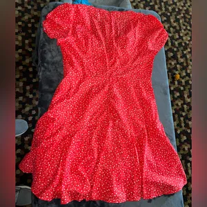 Princess Polly The Sting Mini Dress in Red Size 10 thumbnail 6