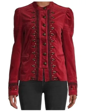 Free people velvet jacket thumbnail 1