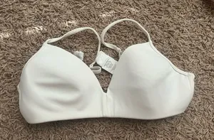 Dillards Bra White Size 36 A thumbnail 1