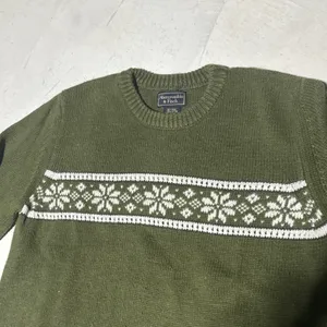 Vintage Abercrombie & Fitch Sweater Women's SZ L Ribbed 80s/90s Hong Kong thumbnail 4