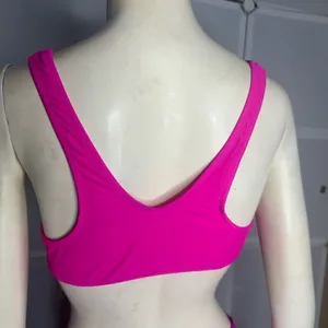Hot Pink Bikini Size Large Pink thumbnail 7