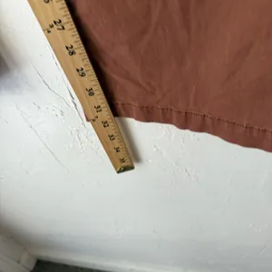 American Eagle‎ Pants Y2k 10 Long Brown Kick Boot Stretch Casual Chino Flare thumbnail 6