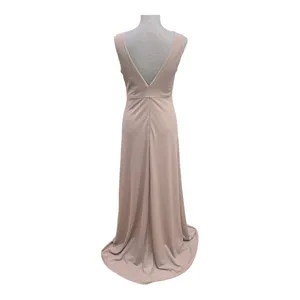 Birdy Grey SHAMIN DRESS CREPE TAUPE LARGE NEW NWT BRIDESMAID WEDDING thumbnail 6