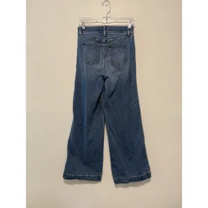 SPANX Pull On Seamed Wide Leg Jeans Size Small Petite thumbnail 4