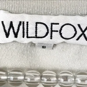 Wildfox Size Small Grey‎ Running Fool Baseball Ringer Crewneck T-shirt thumbnail 4