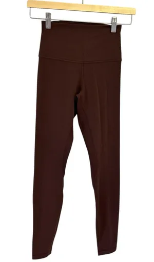 Lululemon Align HR 28" Leggings/ Tight size 4 lava Cake Brand New Authentic thumbnail 1