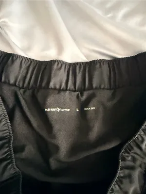 Old Navy Black Athletic Shorts - Quick Dry thumbnail 2