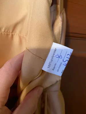 Gold Bridesmaid Dress thumbnail 3