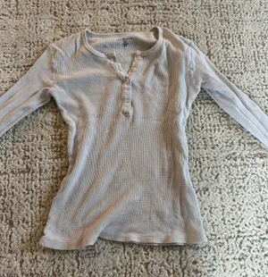 Brandy Melville Waffle Knit Long Sleeve thumbnail 1