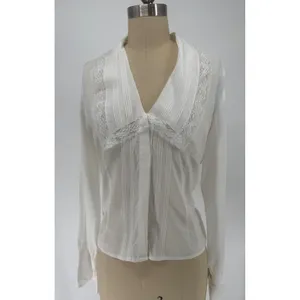 New! Reformation Vivi Cotton Voile Top In Ivory Size‎ 4 $168 thumbnail 8