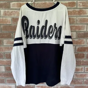 XXL Raiders Long Sleeve Spirit Jersey thumbnail 5