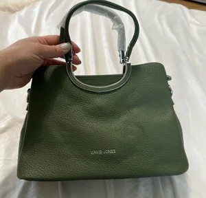 🆕 Olive Green Satchel thumbnail 1